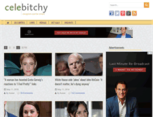 Tablet Screenshot of celebitchy.com